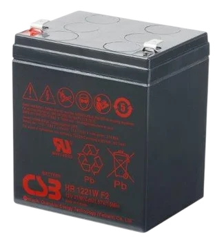 akumulator żelowy AGM CSB HR1221WF2 12V 5,1Ah T2