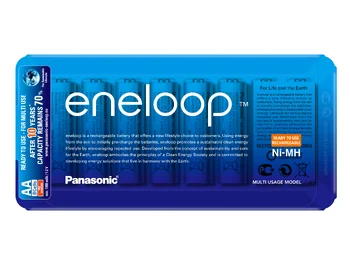 8 x akumulatorki Panasonic Eneloop R6 AA 2000mAh BK-3MCCE/8LE (sliding pack)