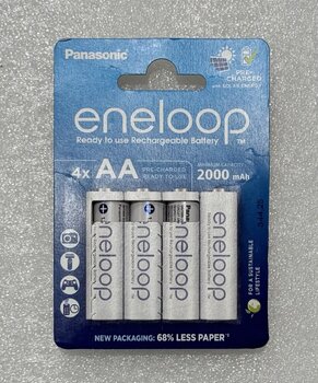 OUTLET Akumulatorki Panasonic Eneloop R6 AA 2000mAh BK-3MCDE/4BE (blister) - 4 sztuki OUTLET Akumulatorki Panasonic Eneloop R6 AA 2000mAh BK-3MCDE/4BE (blister) - 4 sztuki
