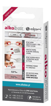 Alkomat alkotest jednorazowy DPM alkobox