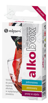 Alkomat alkotest jednorazowy DPM alkobox