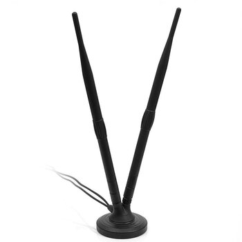 antena dual LTE 2x5dBi extreme do modemów GSM Huawei, ZTE