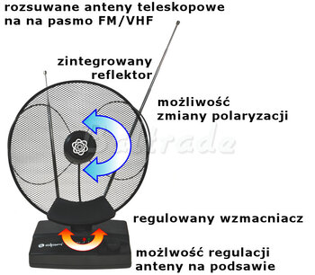 Antena pokojowa DPM Jupiter