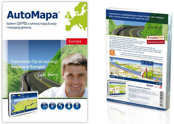 AutoMapa - zmiana licencji / upgrade z Polski na Europe (Windows)