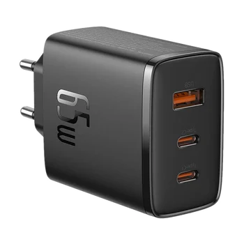 Baseus OS-Cube Pro P10152301113-00 65W szybka ładowarka sieciowa z 2 gniazdami USB-C PD oraz USB