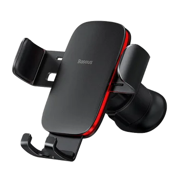 Baseus samochodowy uchwyt grawitacyjny na telefon do kratki Metal Age II SUJS000001