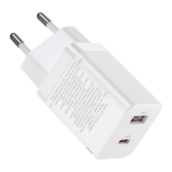 Baseus Super Si Pro CCSUPP-E02 30W szybka ładowarka sieciowa z gniazdem USB QC3.0 oraz USB-C PD 3.0
