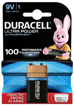 bateria alkaliczna Duracell Ultra Power 6LR61 9V (blister)