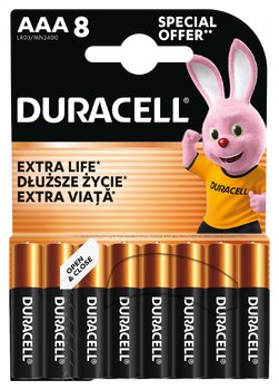 bateria alkaliczna Duracell Duralock C&B LR03 AAA (blister) - 8 sztuk bateria alkaliczna Duracell Duralock C&B LR03 AAA (blister) - 8 sztuk