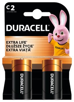 bateria alkaliczna Duracell LR14 C (blister) - 2 sztuki bateria alkaliczna Duracell LR14 C (blister) - 2 sztuki