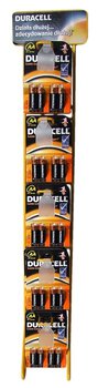 bateria alkaliczna Duracell LR6/AA (blister) - 80 sztuk + stojak