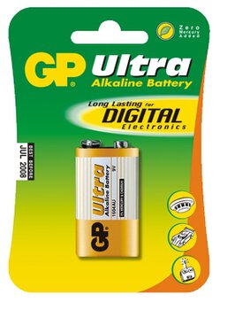 bateria alkaliczna GP Ultra 6LR61 9V (blister)