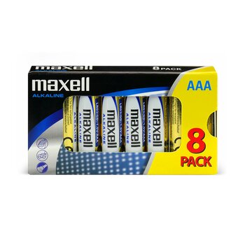 bateria alkaliczna Maxell Alkaline LR03 / AAA - 8 sztuk
