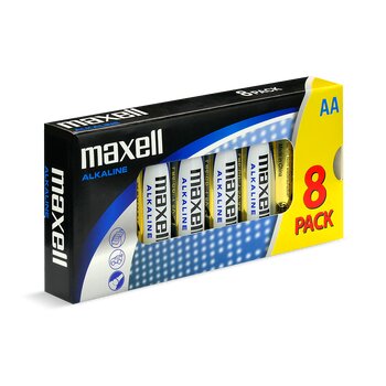 bateria alkaliczna Maxell Alkaline LR6 / AA - 8 sztuk bateria alkaliczna Maxell Alkaline LR6 / AA - 8 sztuk