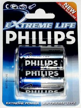 bateria alkaliczna Philips ExtremeLife LR14 C (blister)