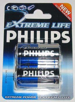 bateria alkaliczna Philips ExtremeLife LR20 D (blister)