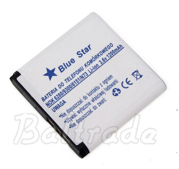 Bateria Bluestar do Nokia N73 Li-ion 1200mAh
