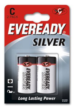 bateria cynkowo-węglowa Eveready Silver R14 C (producent Energizer) (blister)
