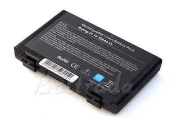 Bateria do Asus F52 F82 K40 4400mAh