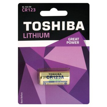 bateria foto litowa Toshiba CR123