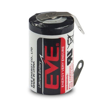 bateria litowa EVE ER14250 / LS14250 1/2AA CNR BLASZKA 3,6V LiSOCl2 rozmiar 1/2 AA