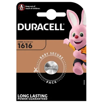 bateria litowa mini Duracell CR1616 DL1616 ECR1616