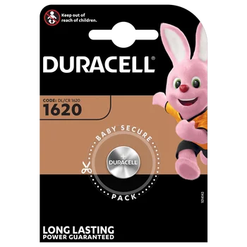 bateria litowa mini Duracell CR1620, DL1620, ECR1620