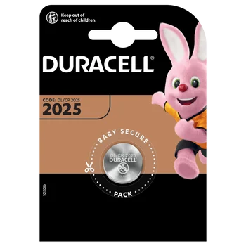 bateria litowa mini Duracell CR2025 DL2025 ECR2025