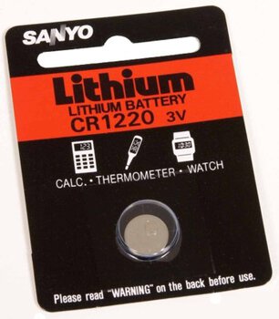 bateria litowa mini Sanyo CR1220