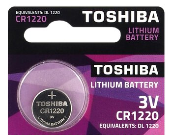 bateria litowa mini Toshiba CR1220