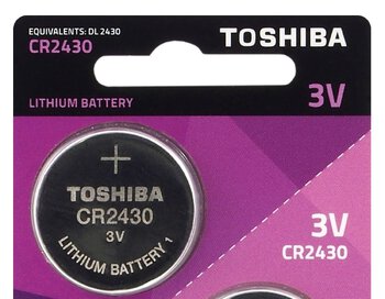 bateria litowa mini Toshiba CR2430