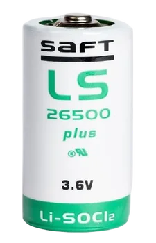 bateria litowa SAFT LS26500 PLUS C 3,6V LiSOCl2 rozmiar C