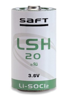 bateria litowa SAFT LSH20 R20/D 3,6V LiSOCl2