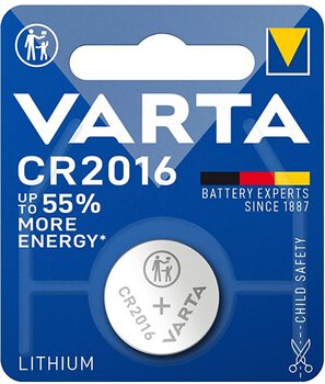 2 x bateria litowa Varta CR2016