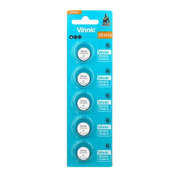 bateria litowa Vinnic CR1616 - 5 sztuk