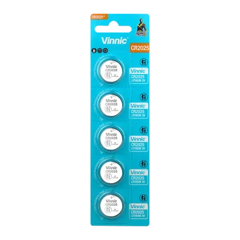 bateria litowa Vinnic CR2025 - 5 sztuk