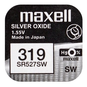 bateria srebrowa mini Maxell 319 / SR527SW / SR64