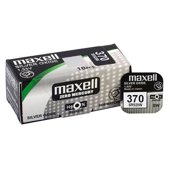 bateria srebrowa mini Maxell 370 / SR920W / SR69