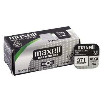 bateria srebrowa mini Maxell 371 / SR920SW / SR69