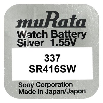 bateria srebrowa mini Murata 337 / SR416SW