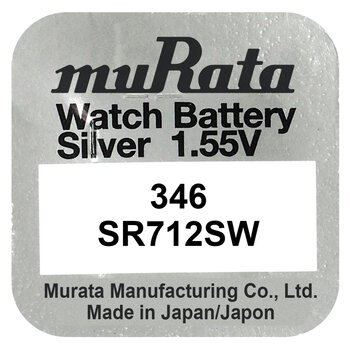 bateria srebrowa mini Murata 346 / SR712SW