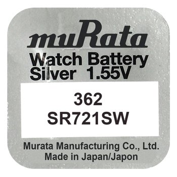 bateria srebrowa mini Murata 362 / SR721SW / SR58
