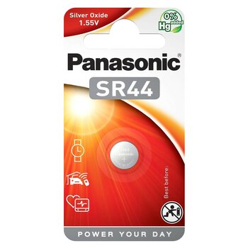 bateria srebrowa mini Panasonic 357 / 303 / SR44W, SR44