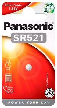 bateria srebrowa mini Panasonic 379 / SR521