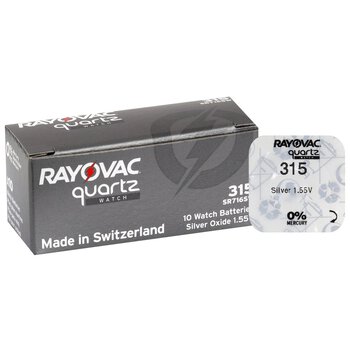 bateria srebrowa mini Rayovac 315 / SR716SW / SR67