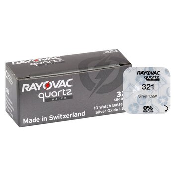 bateria srebrowa mini Rayovac 321 / SR616SW / SR65
