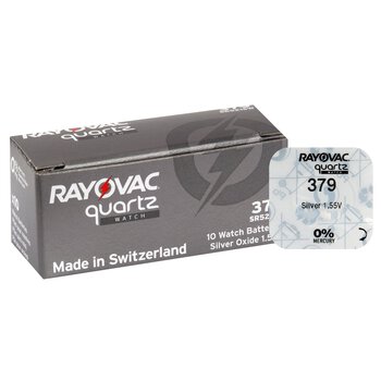 bateria srebrowa mini Rayovac 379 / SR521SW / SR63