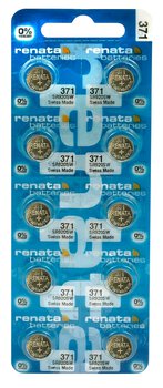 bateria srebrowa mini Renata 371 / SR920SW / SR69 - 10 sztuk