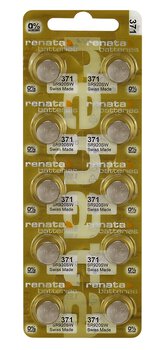 bateria srebrowa mini Renata 371 / SR920SW / SR69 MP-E - 10 sztuk