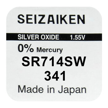 bateria srebrowa mini Seizaiken / SEIKO 341 / SR714SW